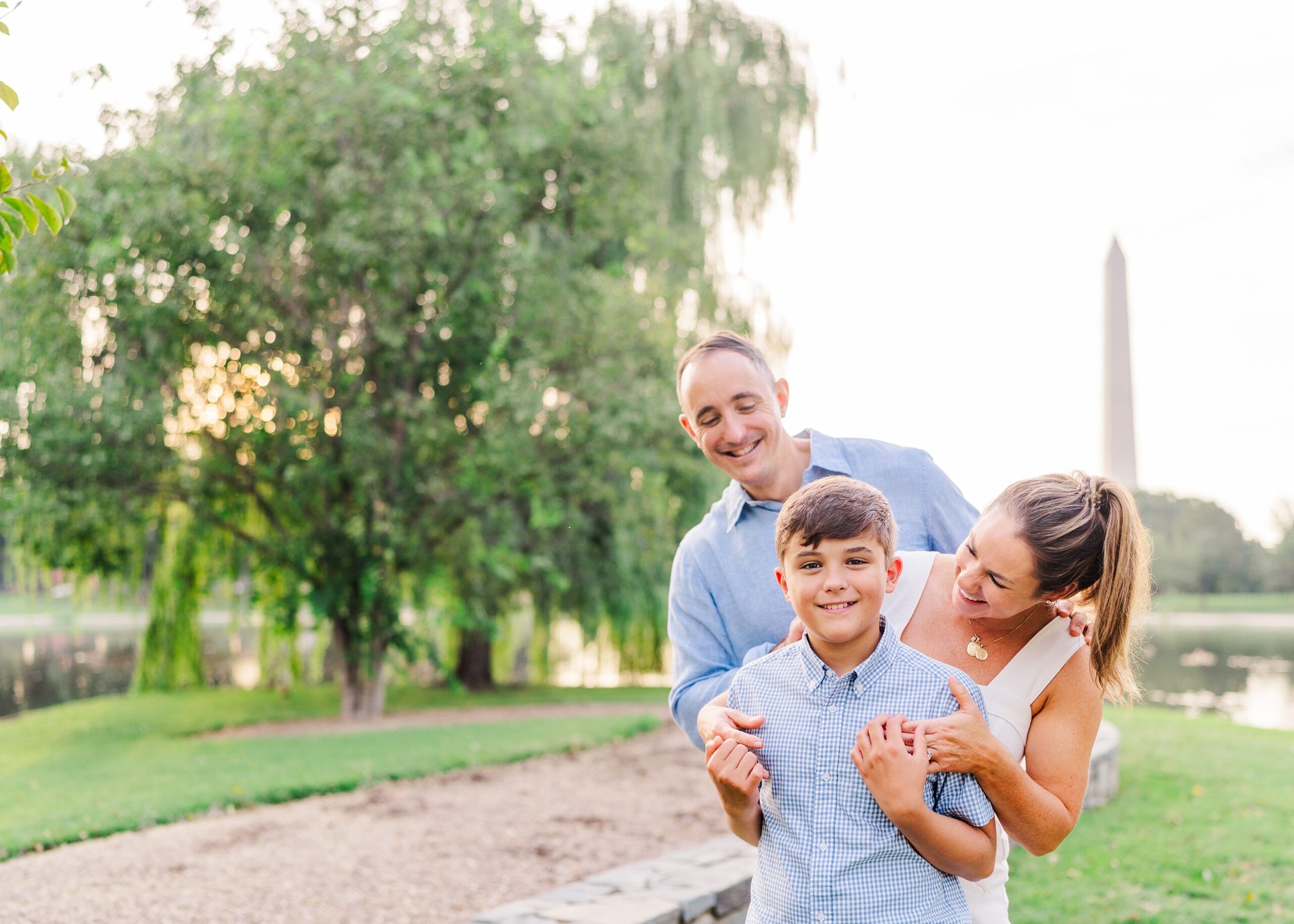 Constitution Gardens Family Photos, Washington, D.C. | Melissa Sheridan Photography
