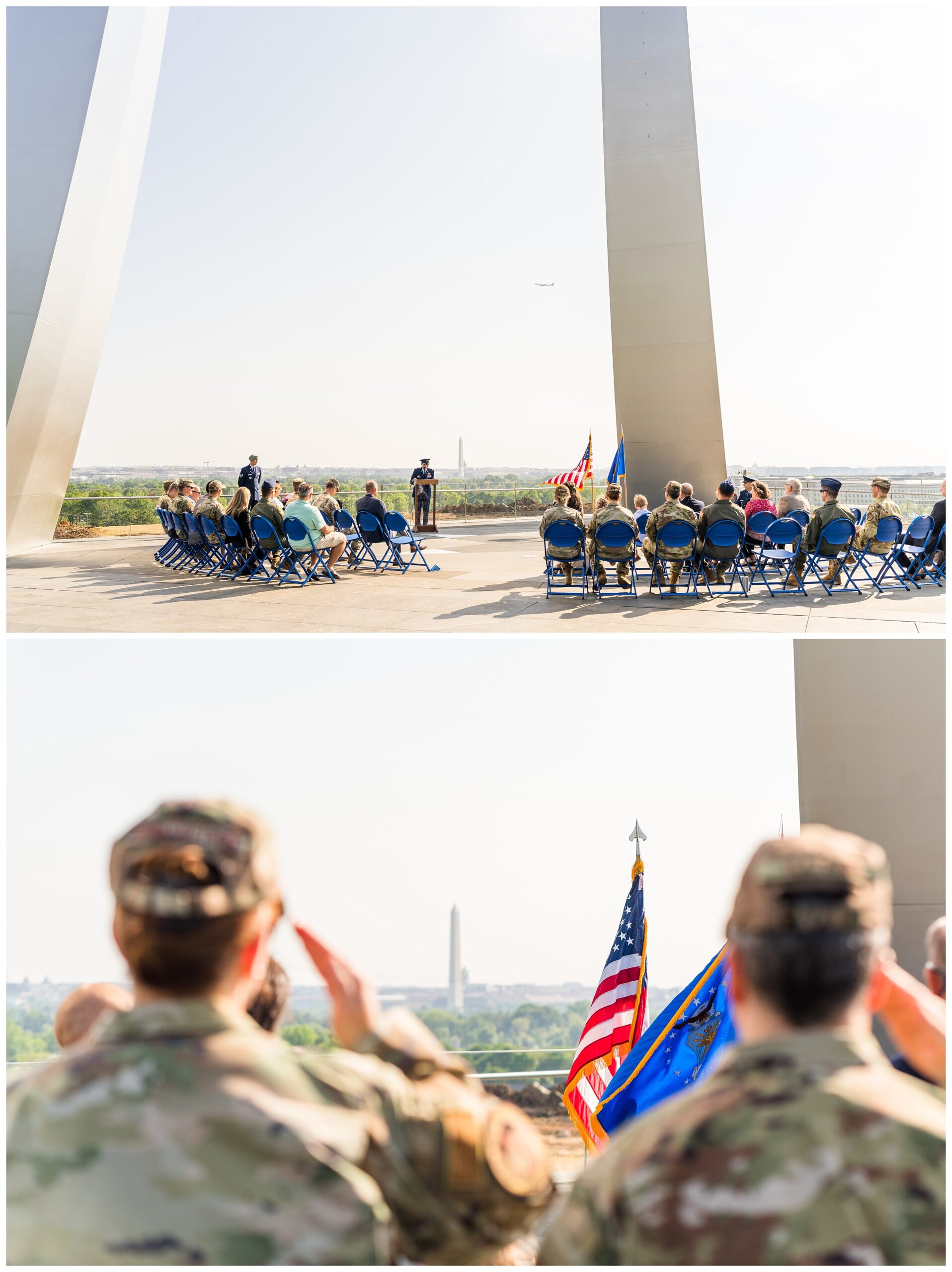 U.S. Air Force Memorial, Washington, D.C. | Photography by Melissa Sheridan