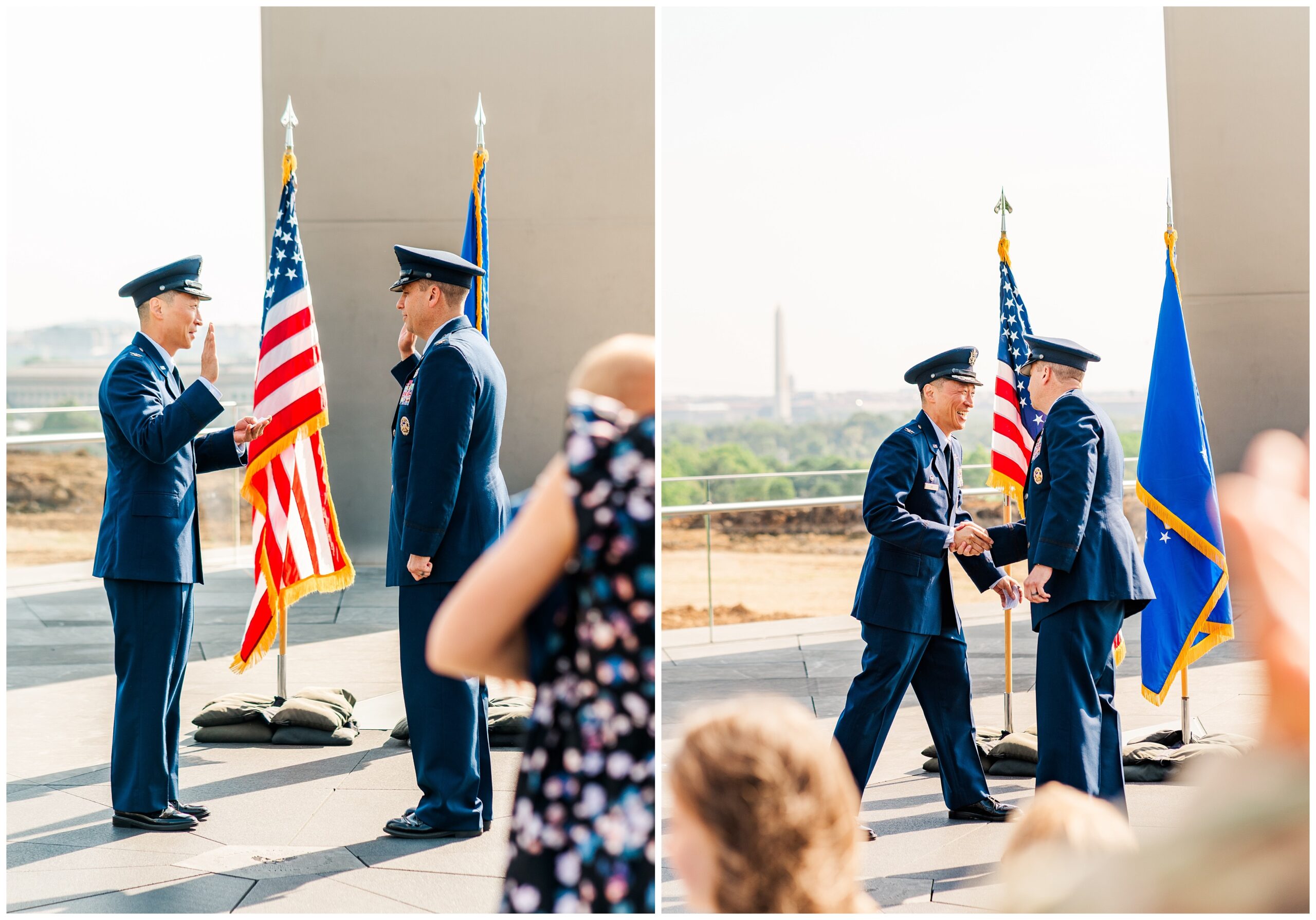 Air Force Officer Promotion Photography, Melissa Sheridan Photography