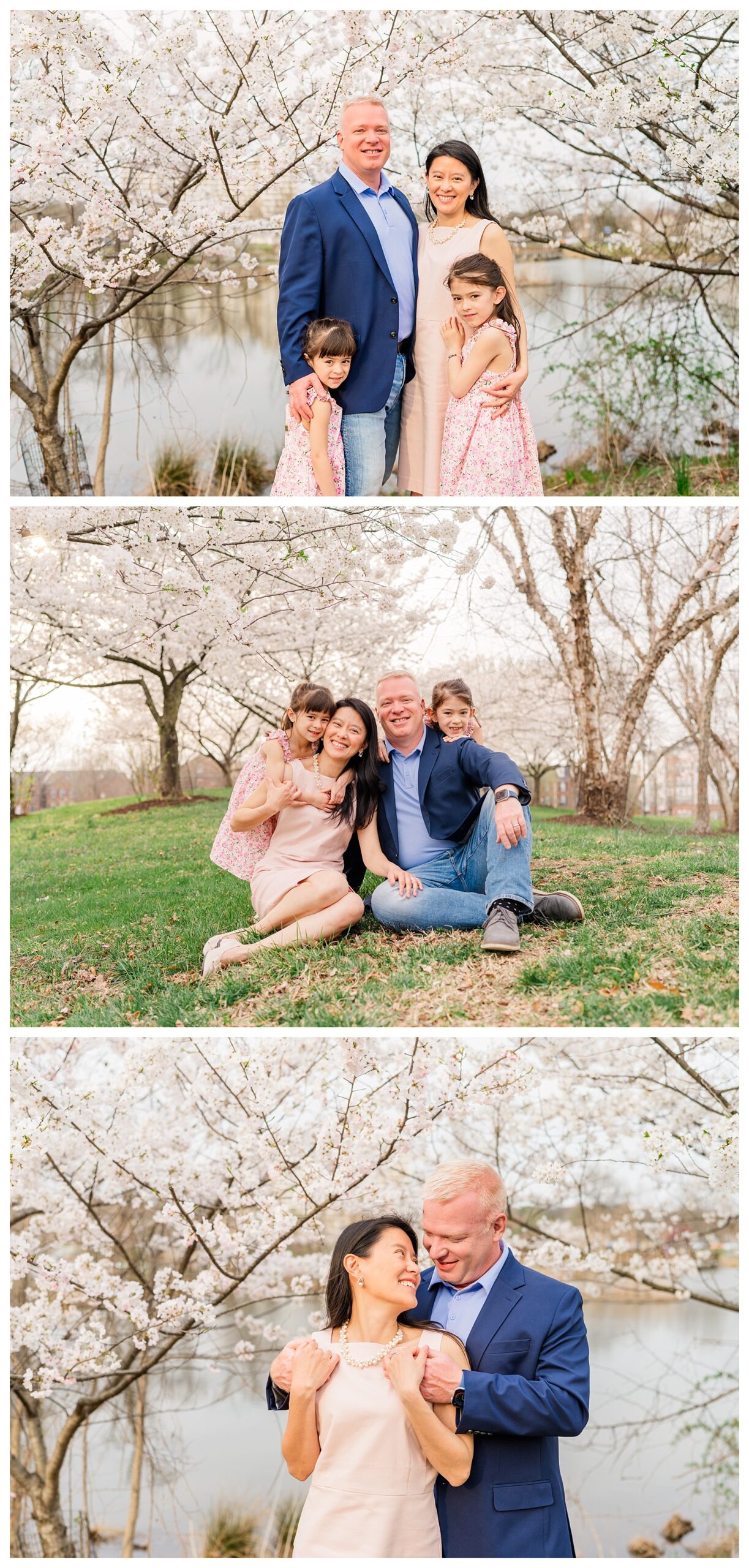 Family Cherry Blossom Photo Session in Alexandria, VA | Melissa Sheridan Photography