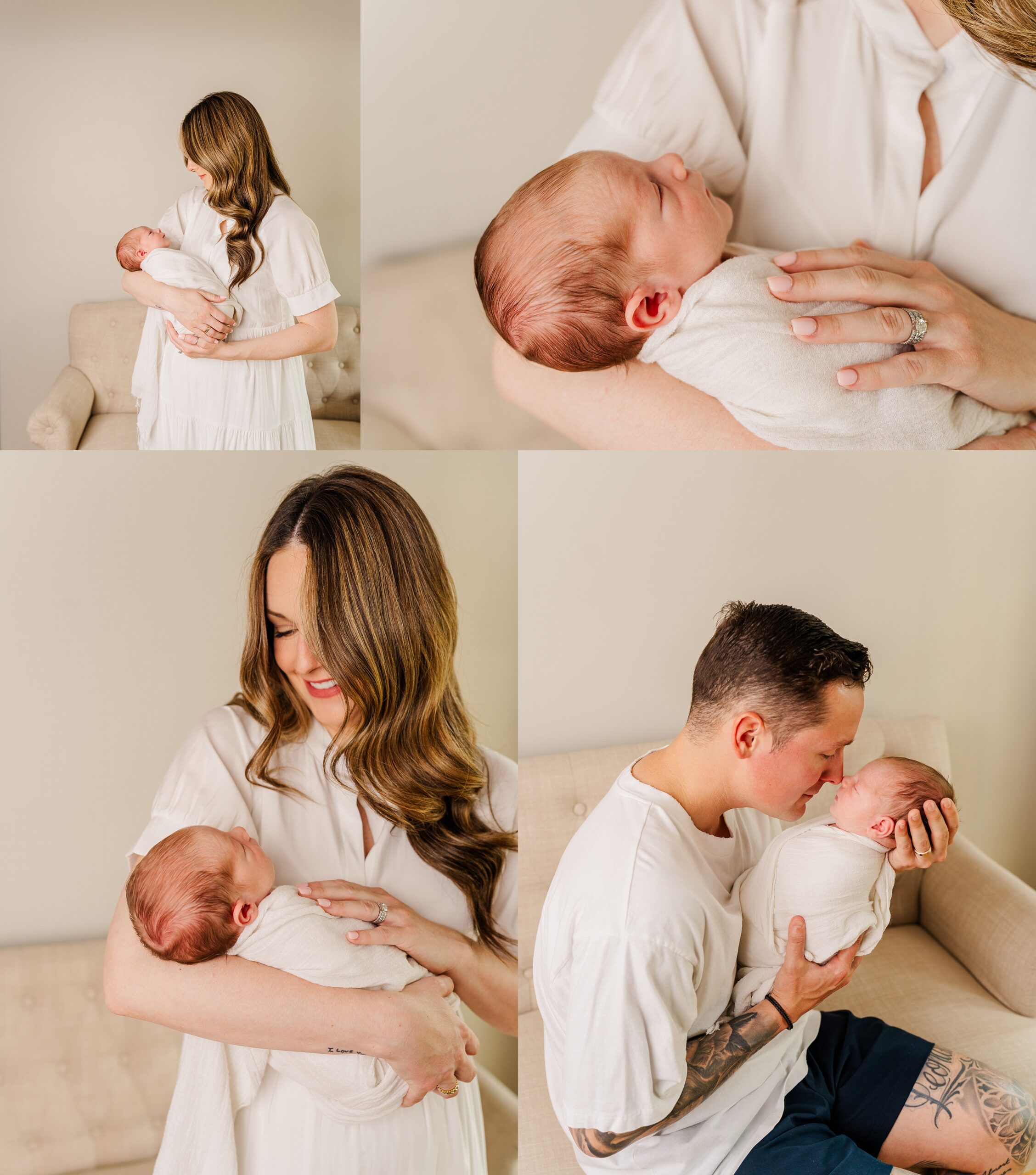 Newborn studio portraits in Alexandria, VA | Melissa Sheridan Photography