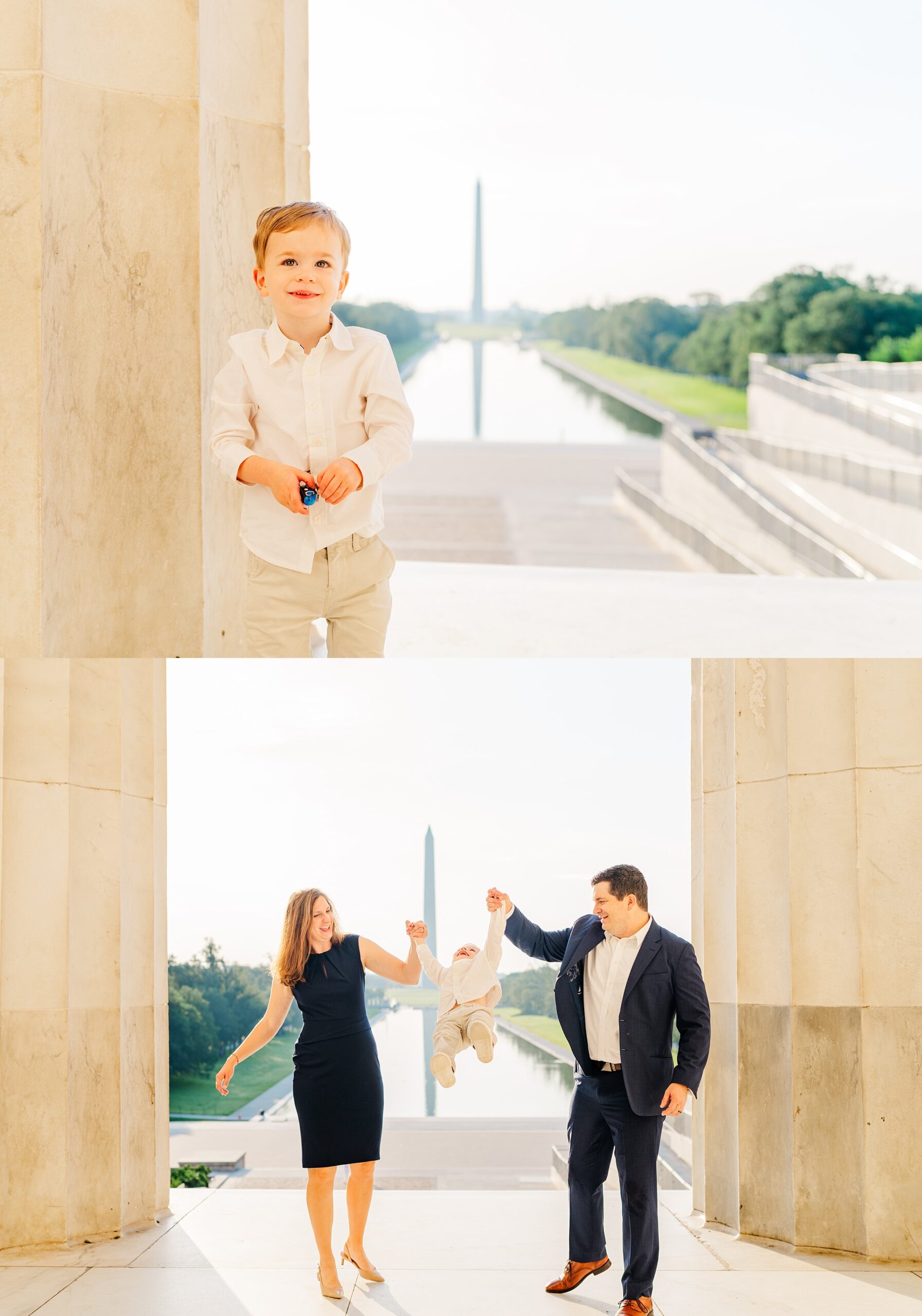 Lincoln Memorial Family Photos | Melissa Sheridan Photography