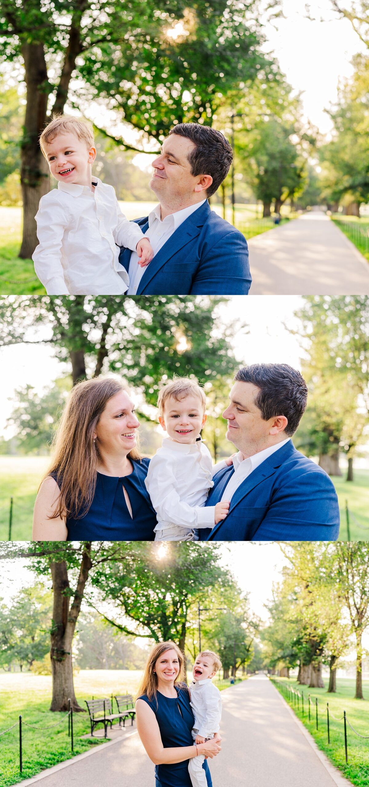 Sunrise family photos in Washington, D.C. | Melissa Sheridan Photography