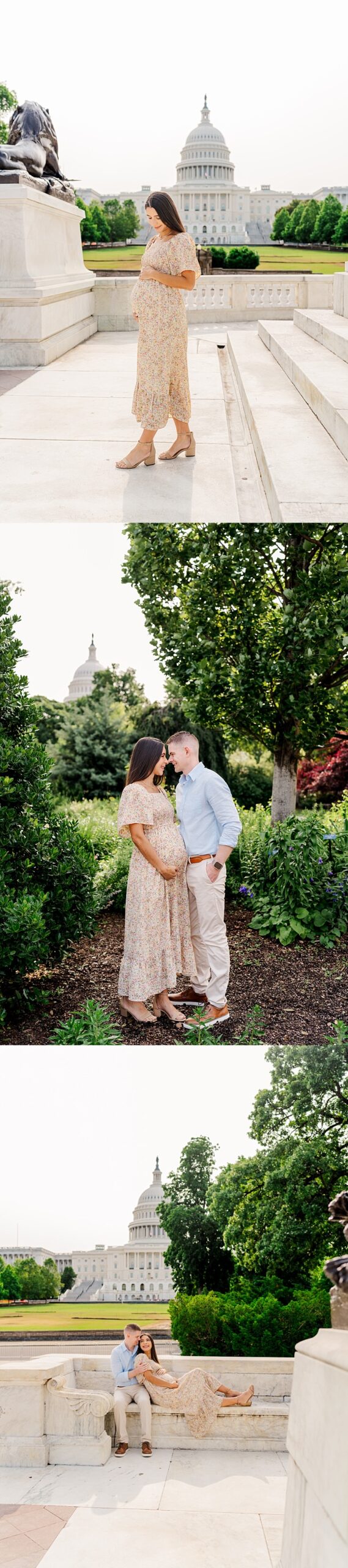 U.S. Capitol Maternity Session in Washington, Melissa Sheridan Photography