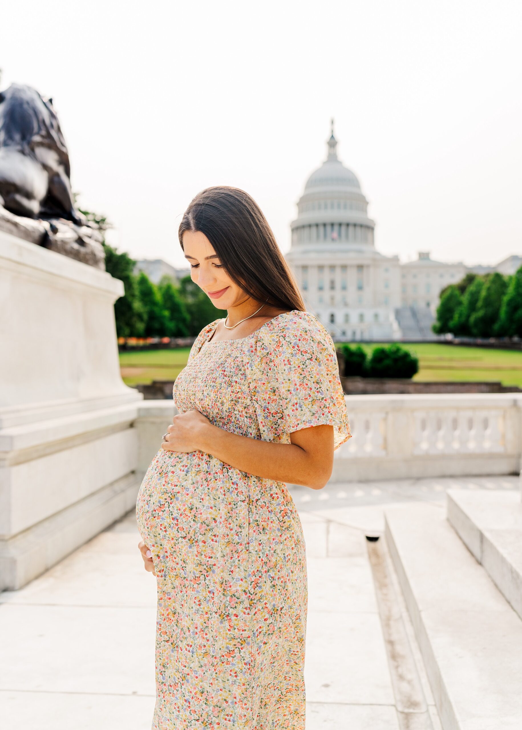 Washington D.C. maternity session at the Capitol