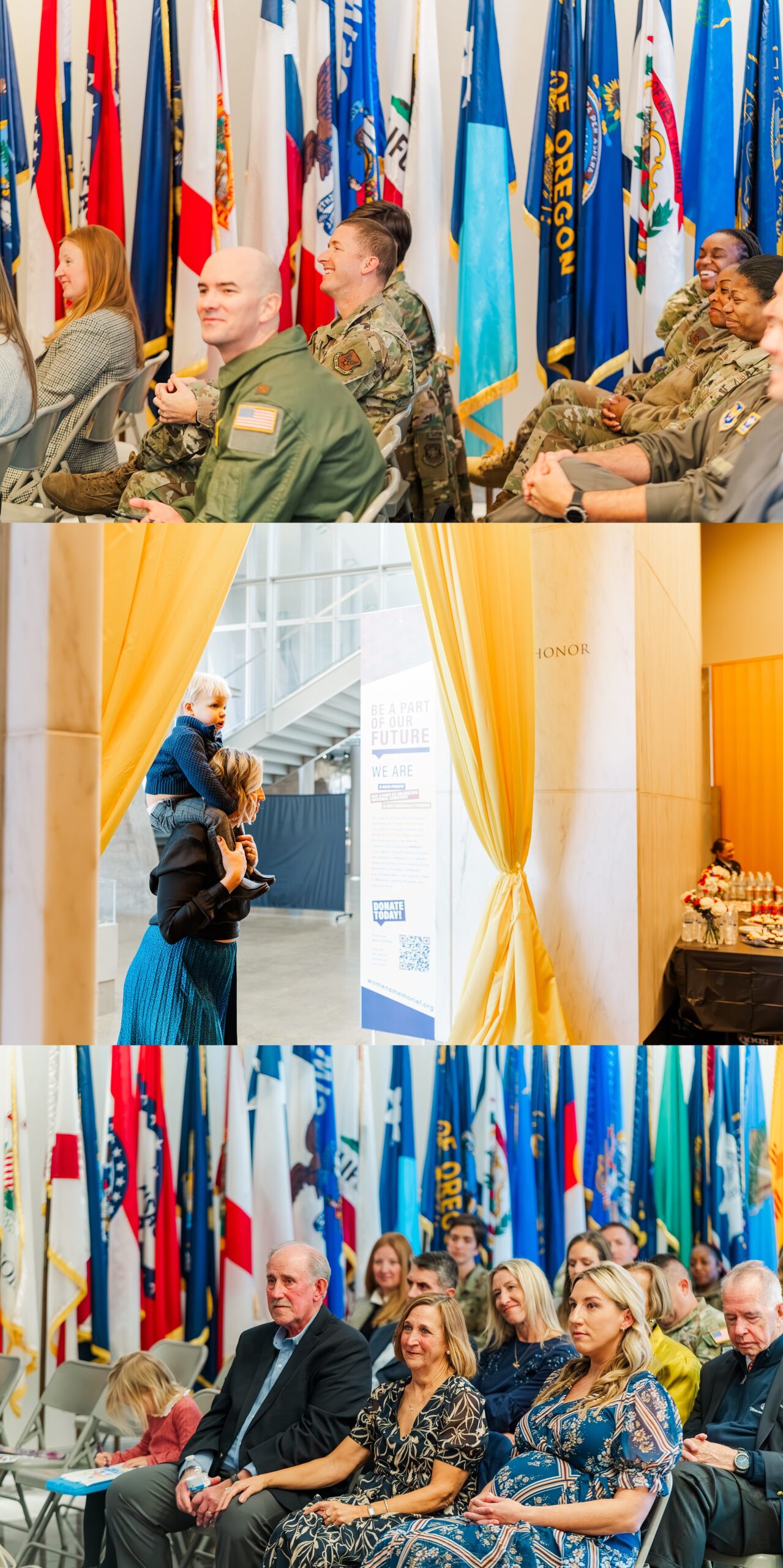 US Air Force Promotion Ceremony at Promotion Military Women's Memorial, Arlington National Cemetery | Melissa Sheridan Photography
