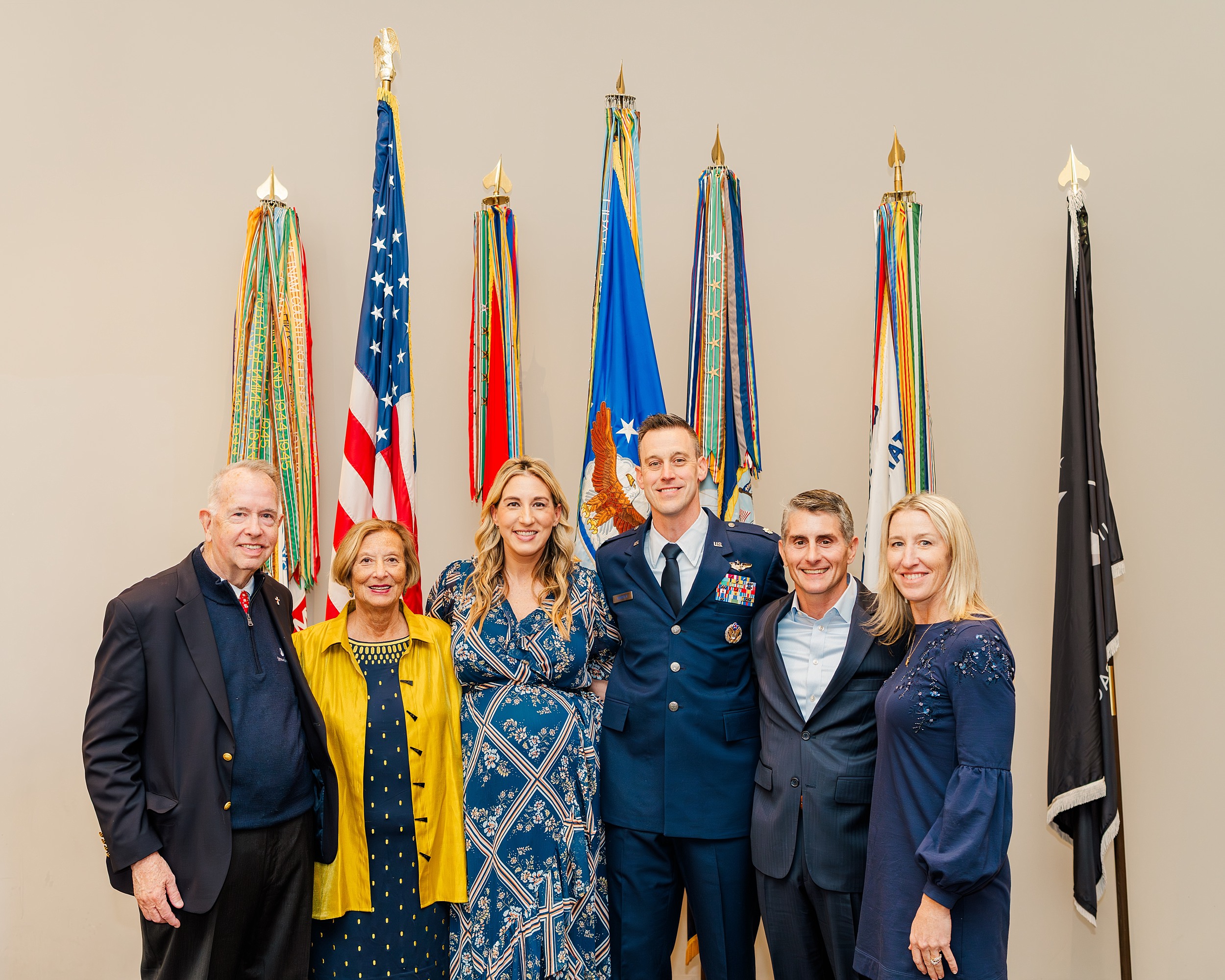 Family photos after military promotion ceremony | Melissa Sheridan Photography