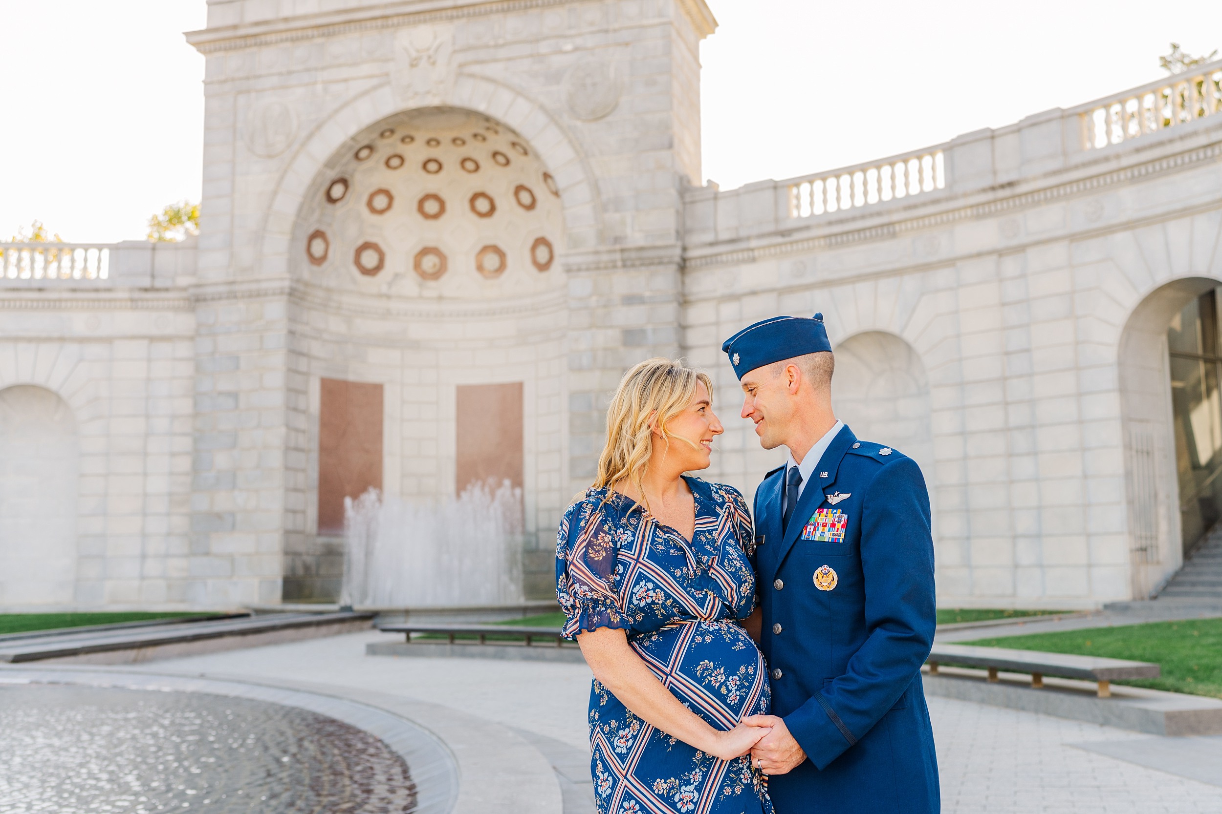Air Force Promotion at Arlington National Cemetery 