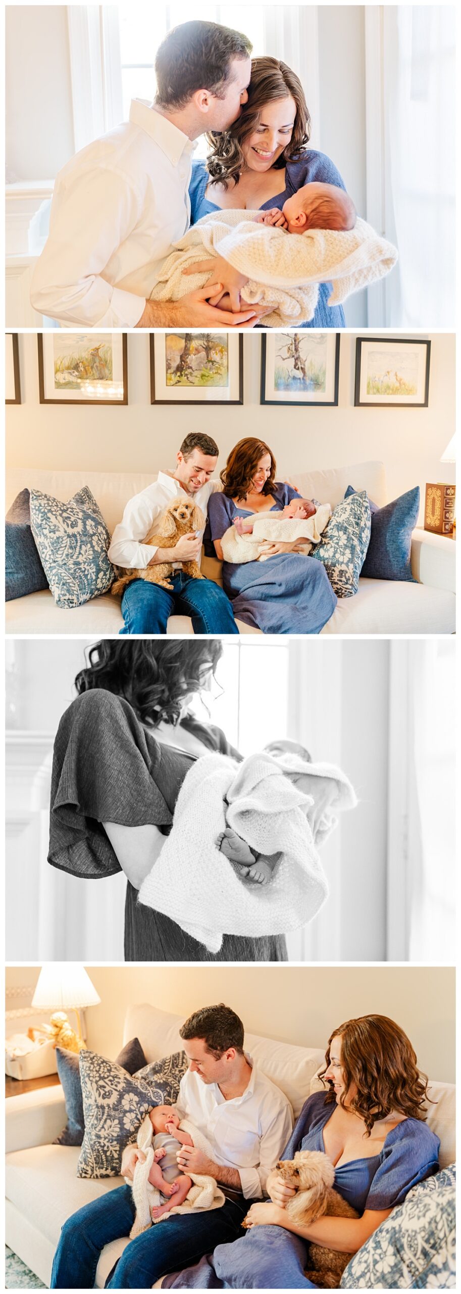 In-Home Newborn Photos in Alexandria, VA | Melissa Sheridan Photography
