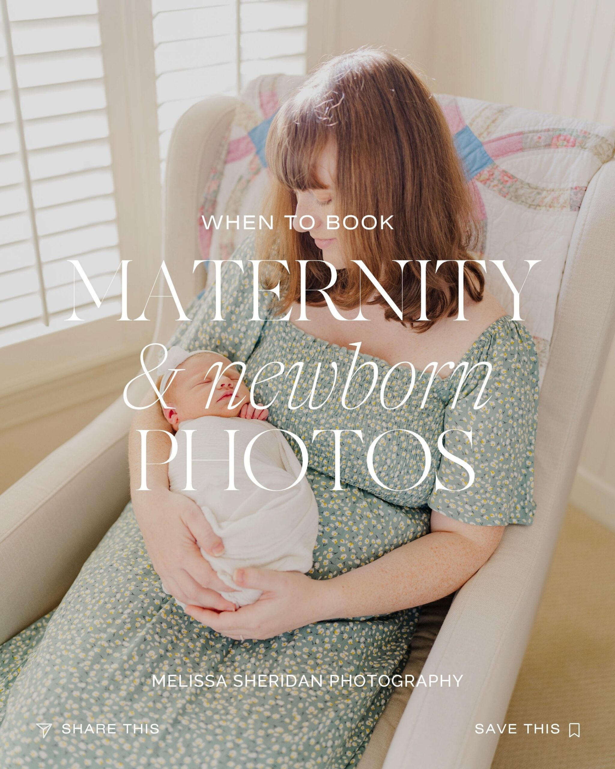 When to Book Maternity & Newborn Photos | by Melissa Sheridan, Northern Virginia Newborn Photographer