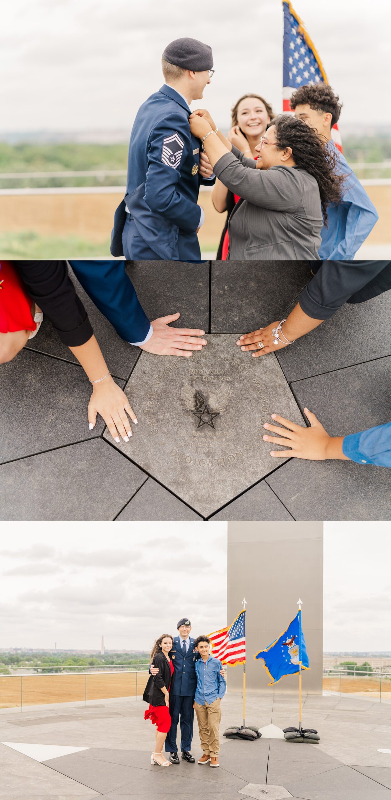 Air Force Memorial Retirement Ceremony in Arlington | Melissa Sheridan Photography