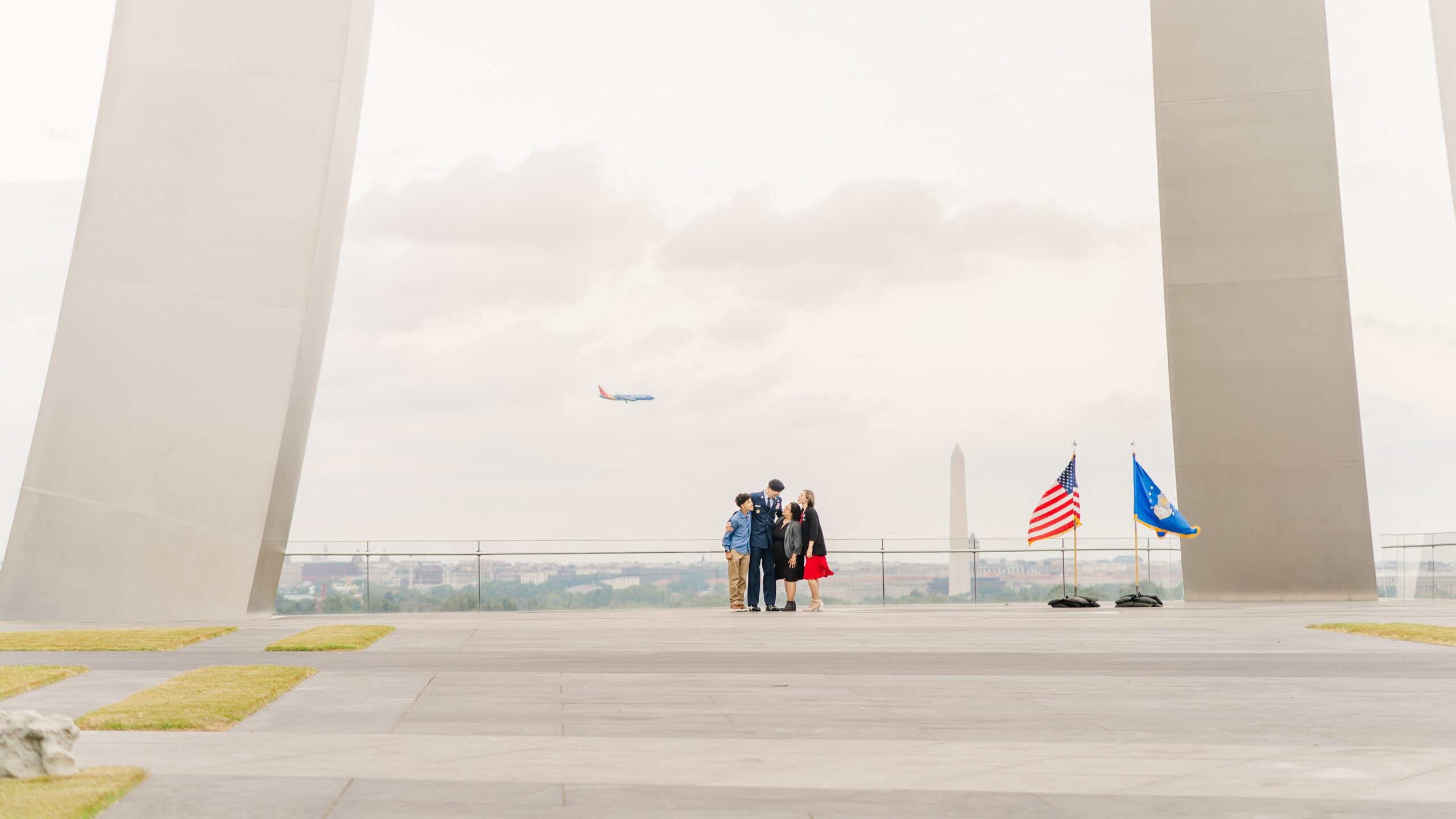 Air Force Memorial Retirement Ceremony in Arlington | Melissa Sheridan Photography