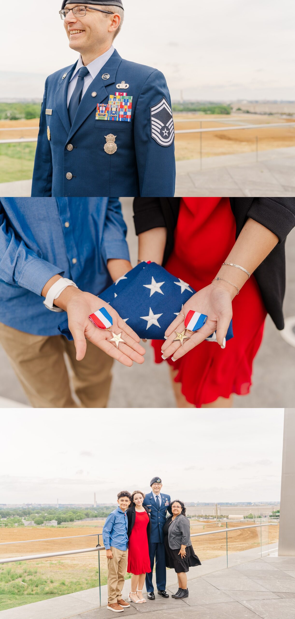 Air Force Memorial Retirement Ceremony in Arlington | Melissa Sheridan Photography