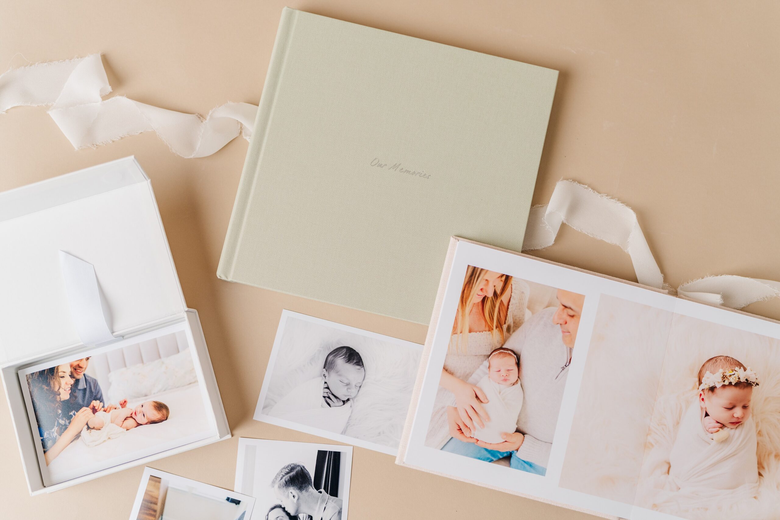 example of printed products from professional photographer | Melissa Sheridan Photography